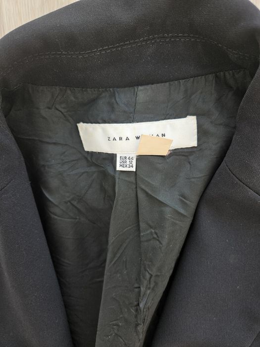 Conjunto Calça + Blazer preto da Zara 40/44