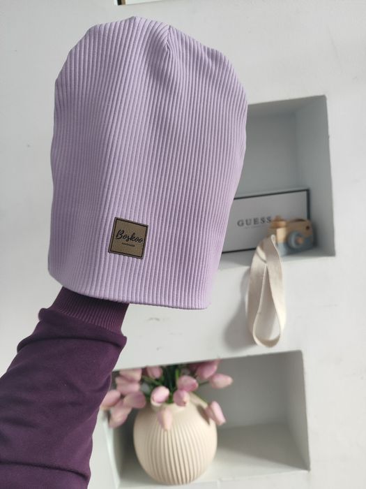 Czapexzka z prążka