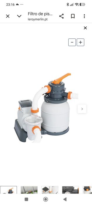 Bomba de filtro de areia Bestway Flowclear