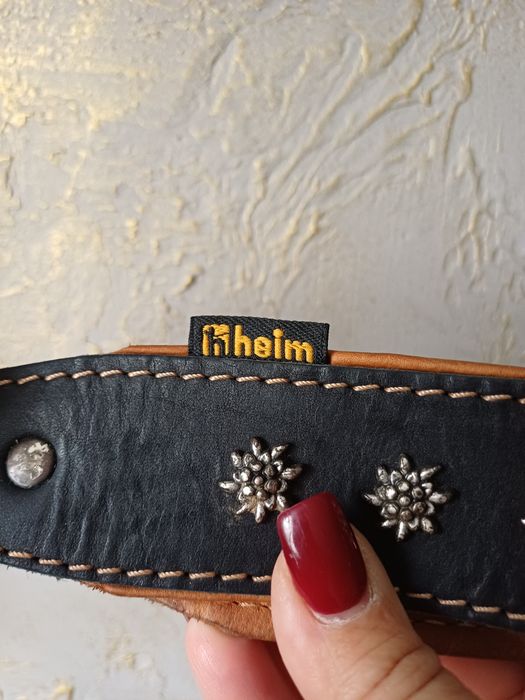 Ошейник для собаки Heim,кожа