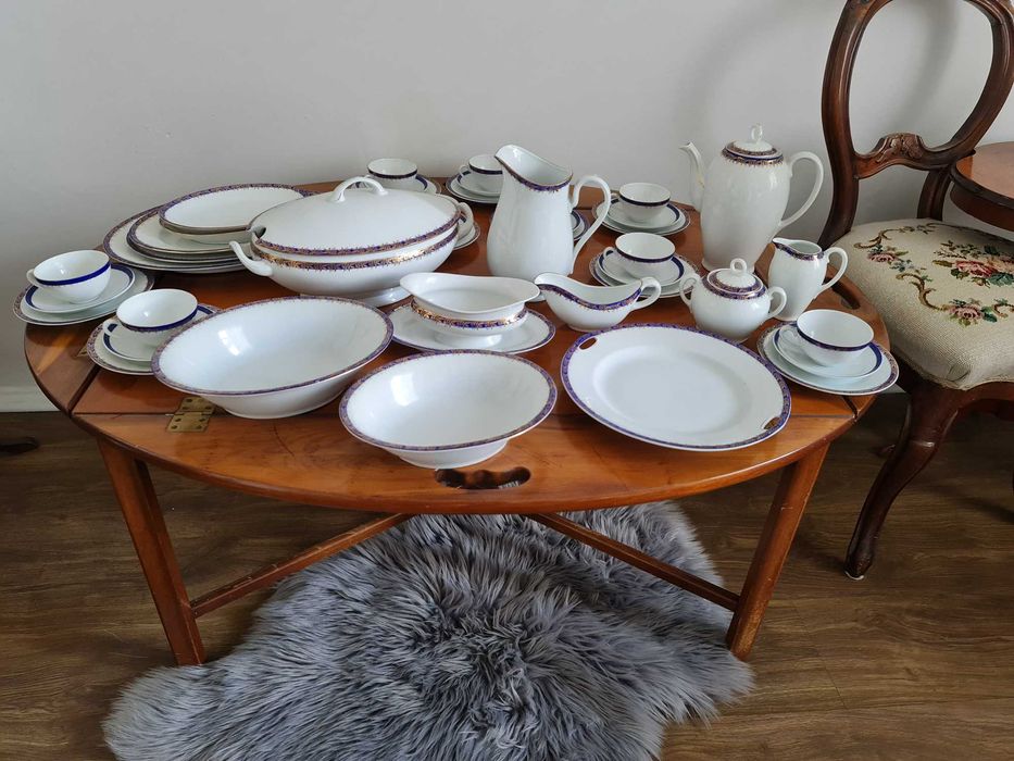 Porcelana, serwis Victoria China Czechoslovakia