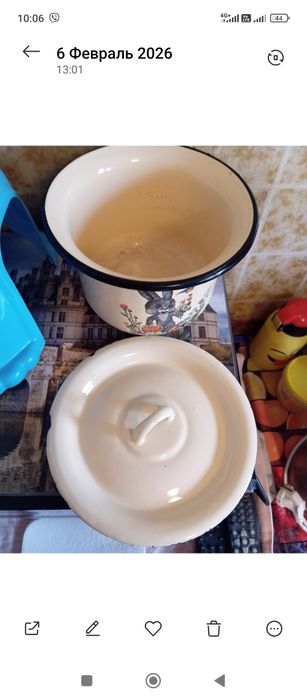 Горшок детский. Пластмасс. Эмалированный.