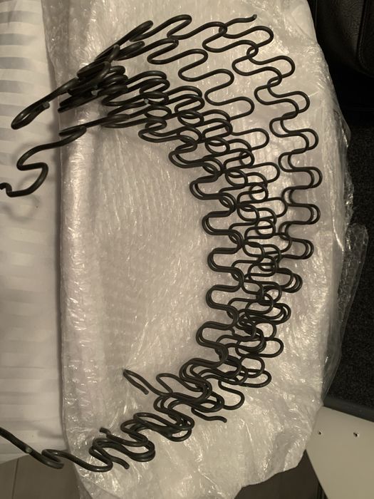 Sprężyny płaskie, zamienne, dlugość na płasko 57 cm