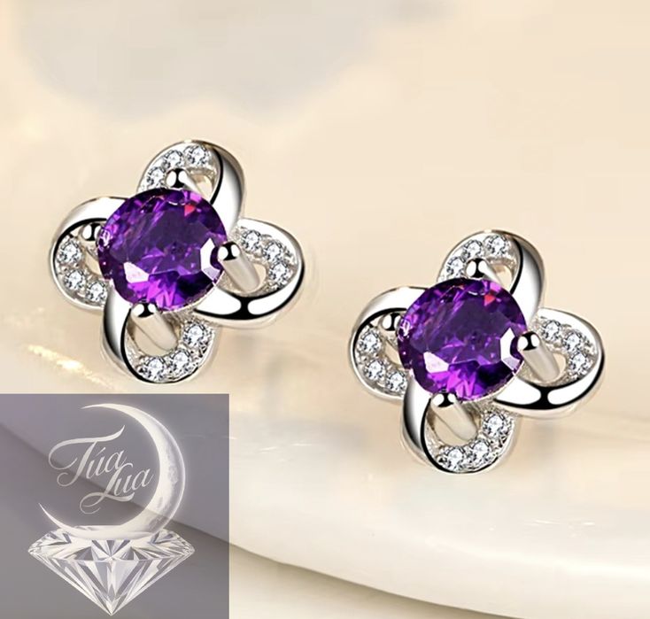 Brincos Tua Lua em prata