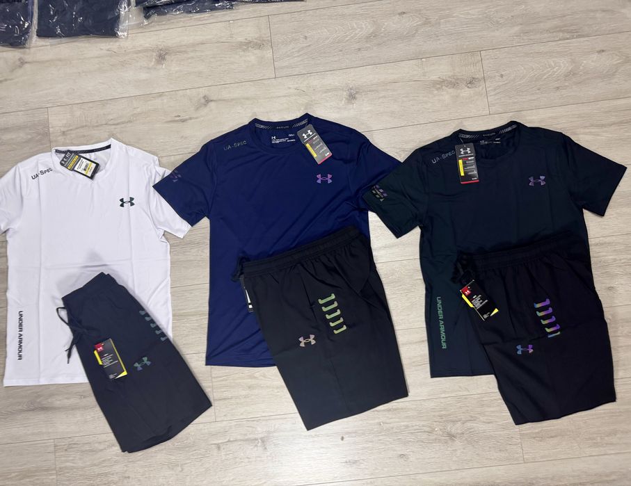 Спортивний набір Under Armour на літо | Футболка + шорти