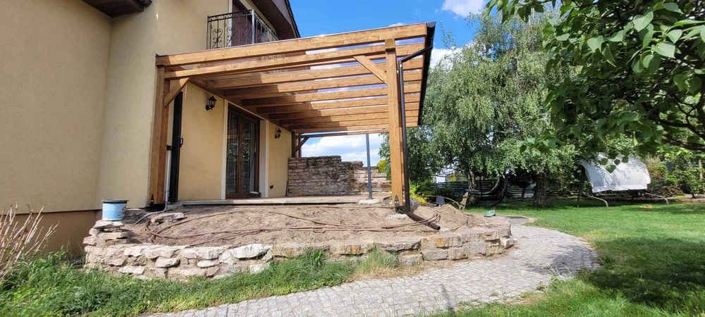Altany, wiaty, zadaszenia tarasów szybkie terminy realizacji