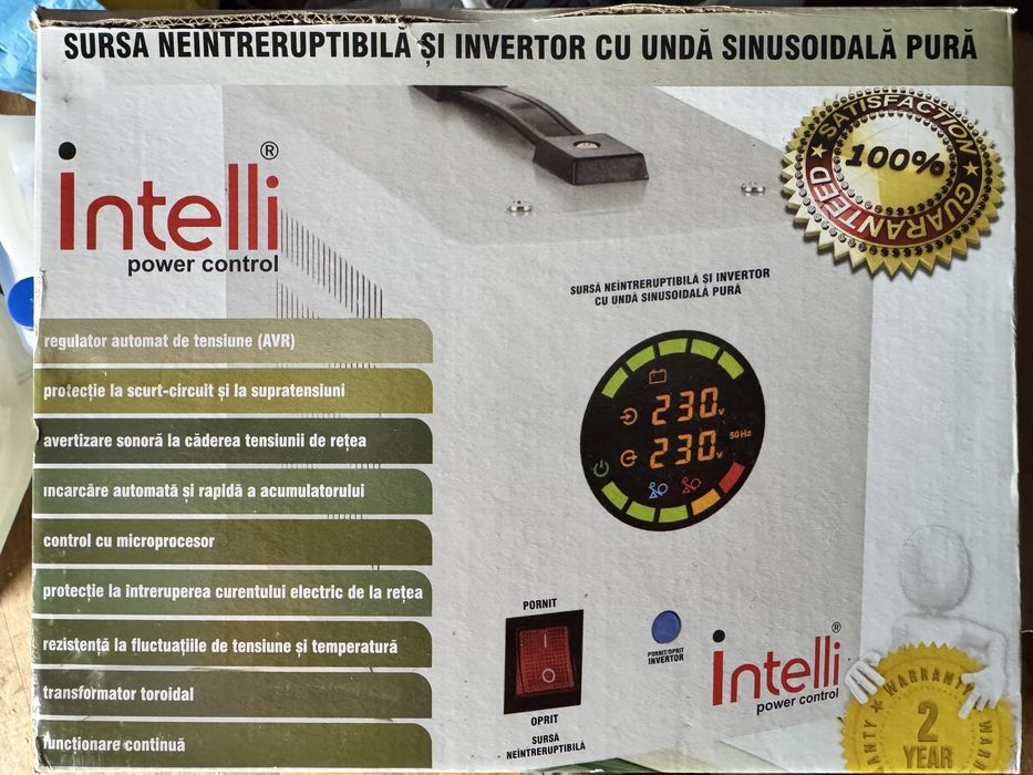 Джерело безперебійного живлення ДБЖ, Інвертор Intelli UPS 500