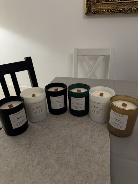 Świeczki sojowe 200g i 120g