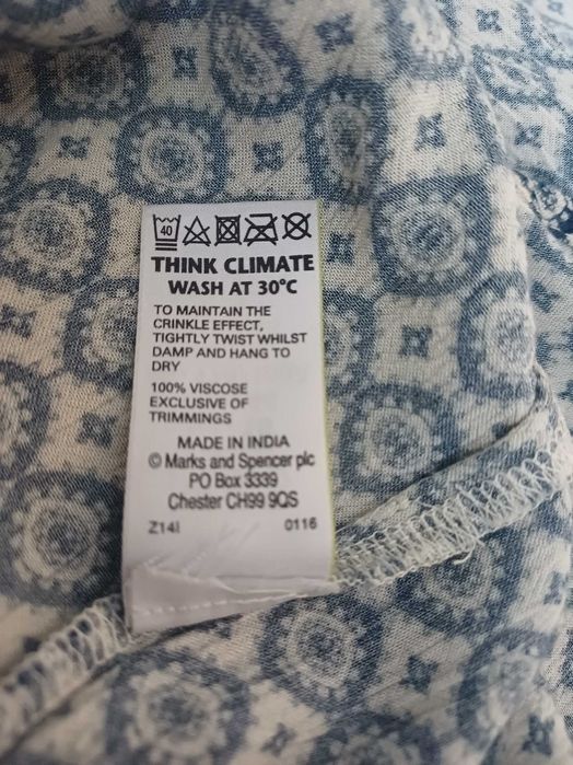 Sukienka na ramiączka 44 M&S