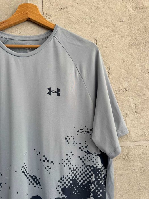 T-Shirt Under Armour Męski Szary Moro R. L Nowy