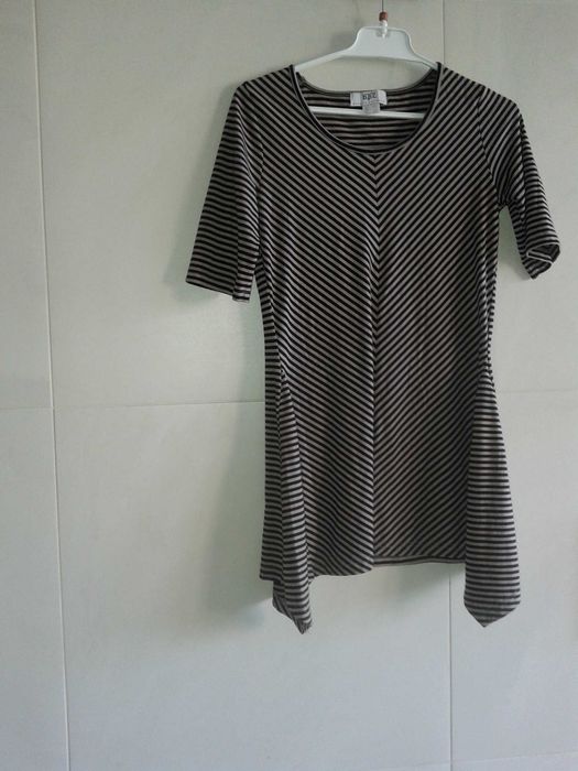 Piękna bluzka damska asymetryczny dół  B.P.C bonprix collection 36/ 38 S/ M
