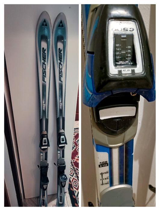 Narty Fischer DRS 102 z wiązanami 168