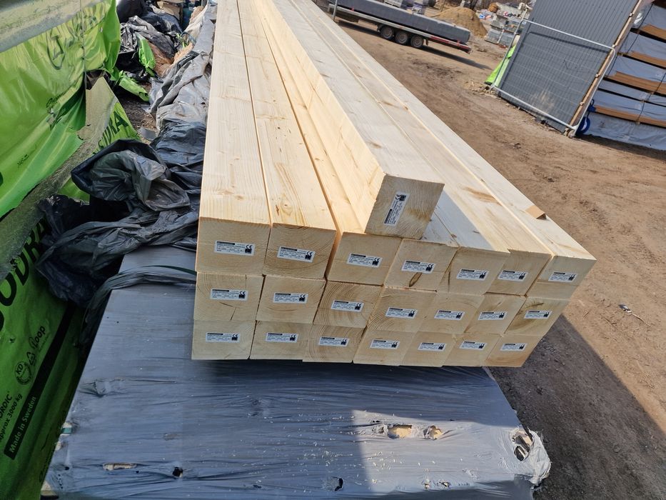 Drewno konstrukcyjne c24, deska elewacyjna, podbitka