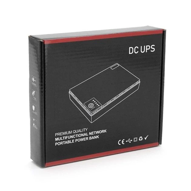 Джерело безперебійного живлення DC UPS для роутера, ONU, камер – 5V/9V