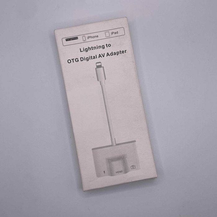 adapter 3w1 przejściówka Lightning HDMI USB OTG