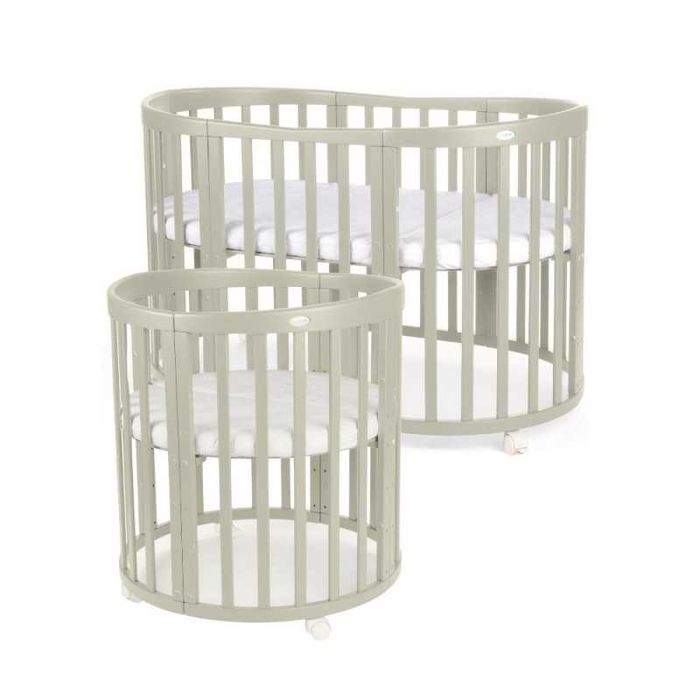 Waldin - łóżeczko owalne 7w1