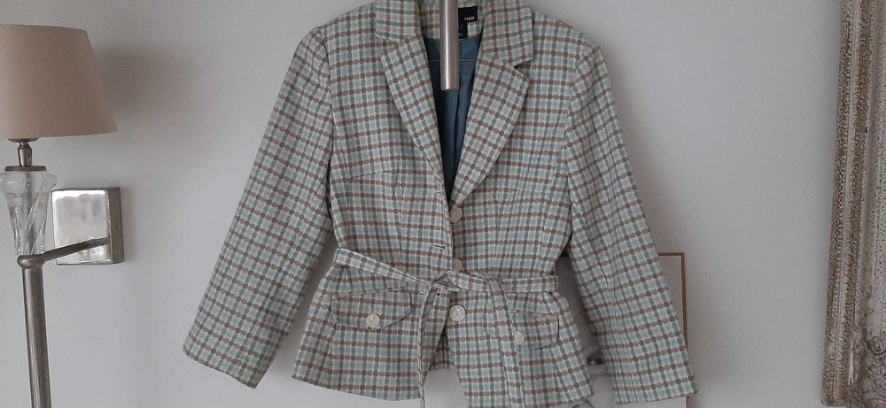 Żakiet wełniany H&M r. XS