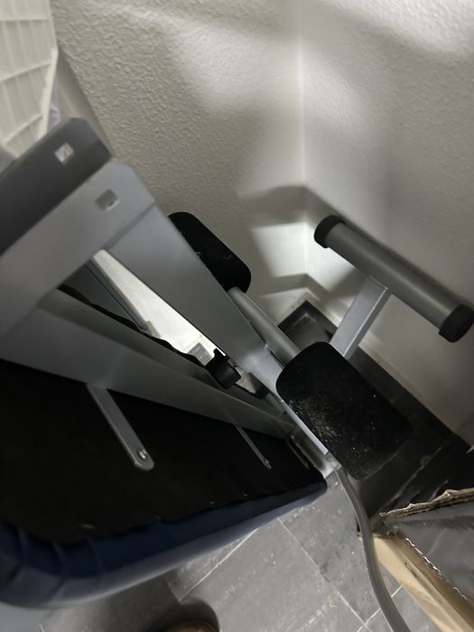 Banco ginasio inclinado