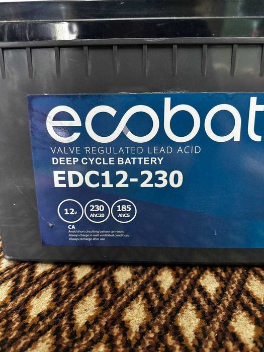 Акумулятори 12V 230Ah + інвертор Easun Power 3.6kW + балансир