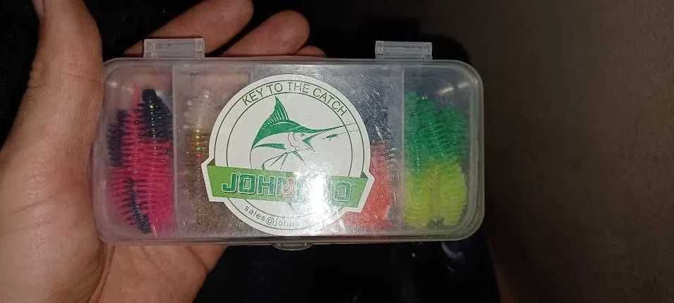 Conjunto vario material de pesca