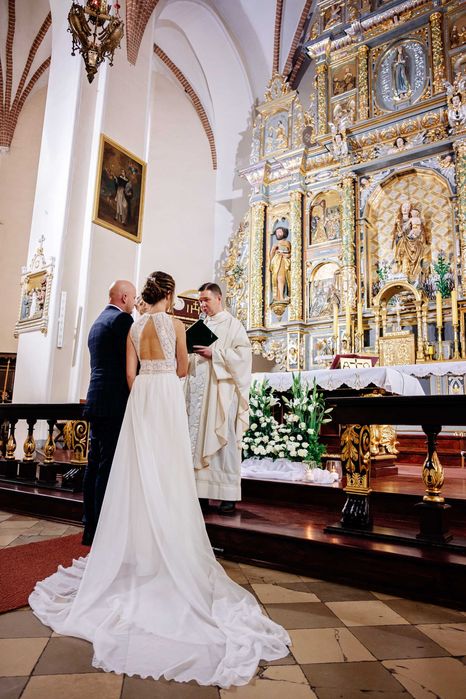 Suknia ślubna boho