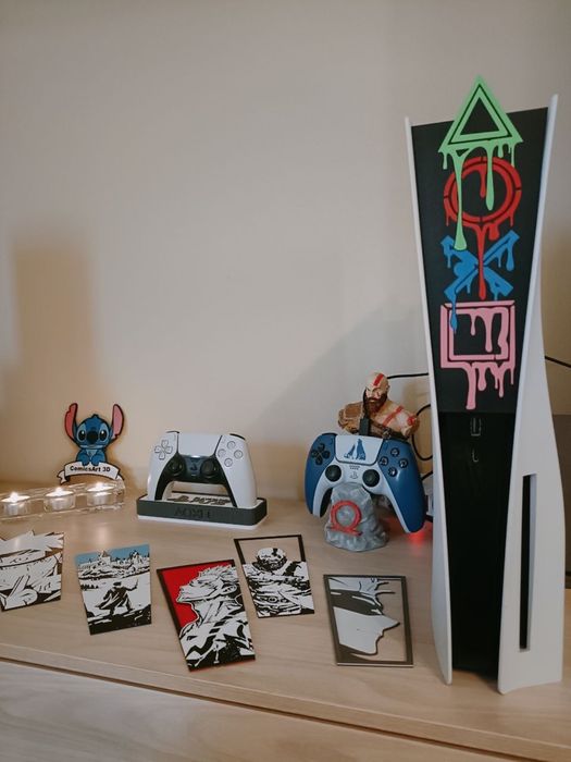 painéis centrais personalizados! ps5