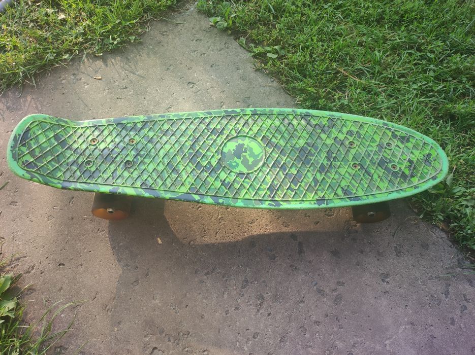 Скейт зелений для хлопчика