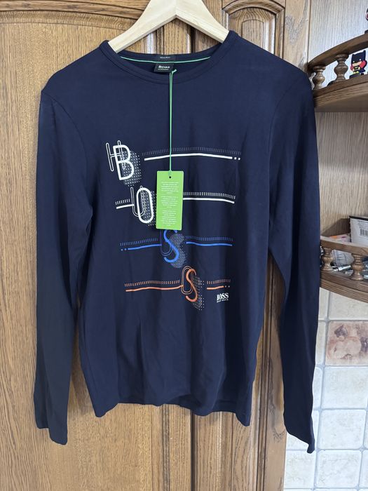 Кофта лонгслів чоловіча Hugo Boss