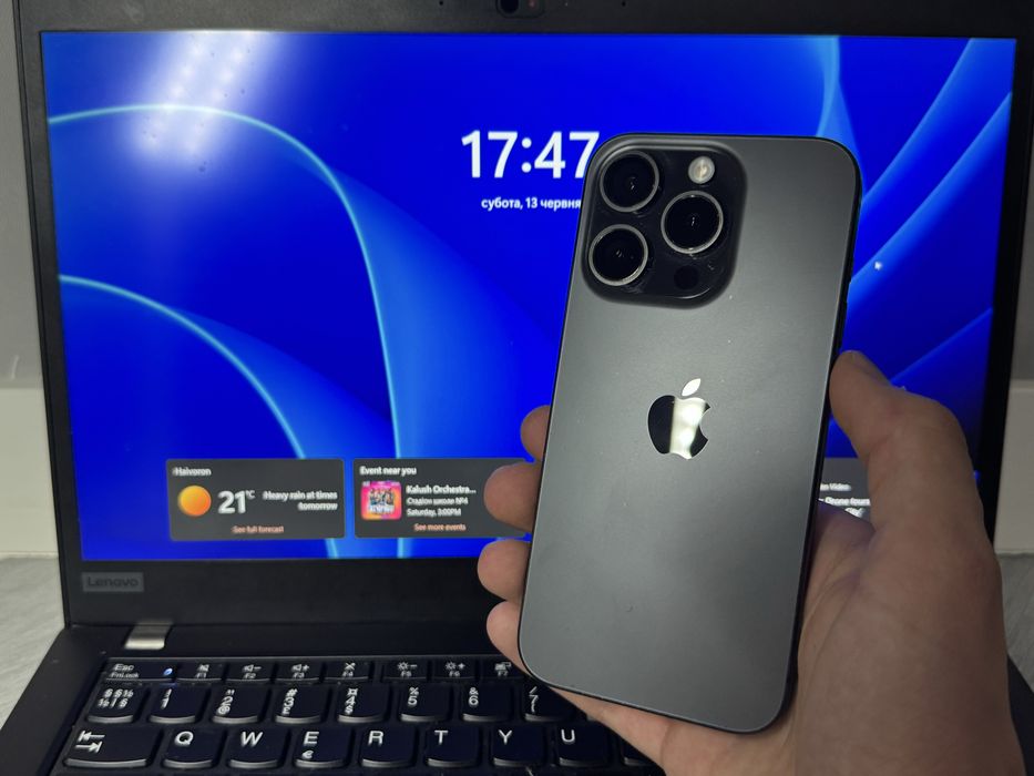 iPhone 15 Pro 256 GB Neverlock ФІЗ.СІМ.