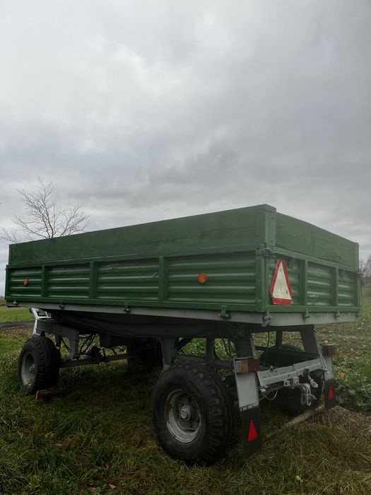 Przyczepa 4.5T, wywrotka, zarejestrowana