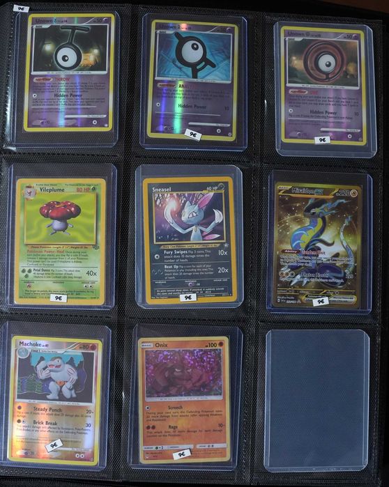 Cartas/Singles Pokémon TCG Inglês/English