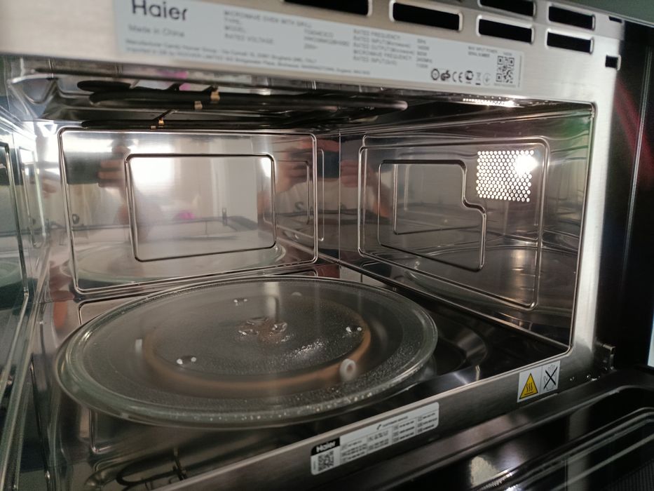 Conjunto Forno+Microondas Haier