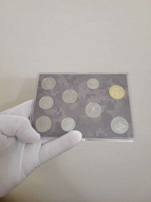 Набір з 9 обігових та пам`ятних монет НБУ "Монети України 2025"