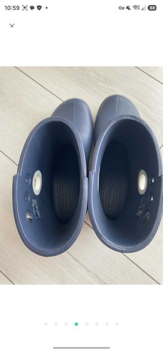 Crocs w9 чоботи крокс