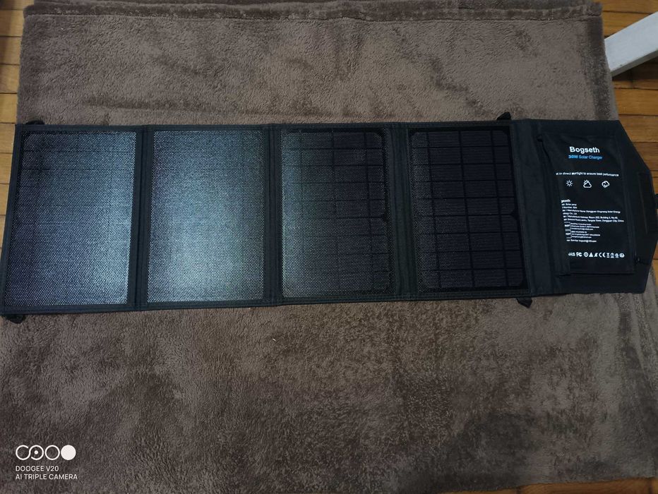 mata solarna panel solarny przenosna ladowarka usb nowa 100% sprawna