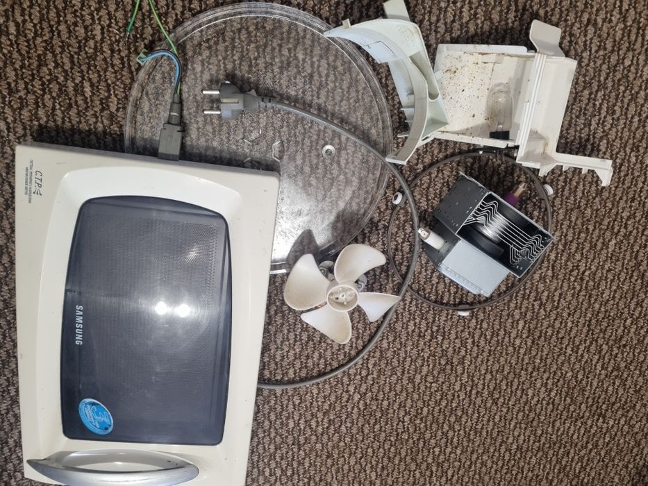 Запчастини до мікрохвильовки самсунг M187DMR