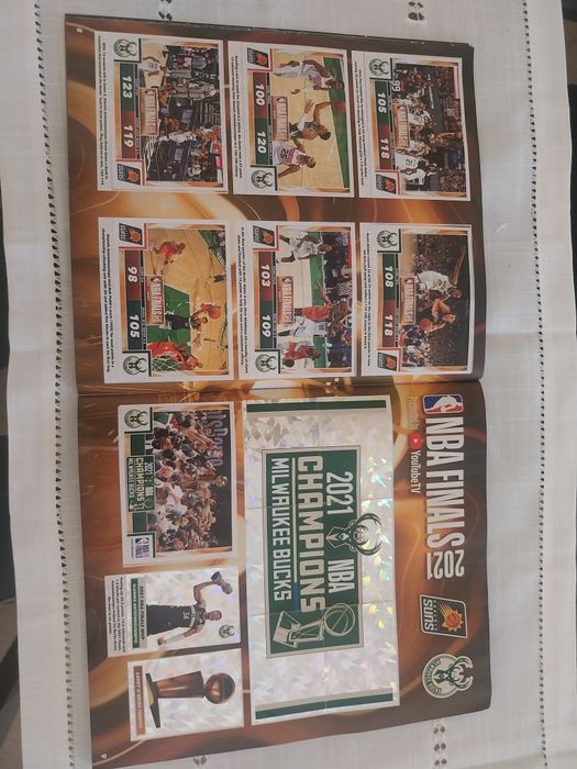 Caderneta Completa Nba 2021-22