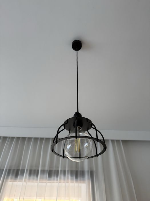 Lampa czarna 3szt.