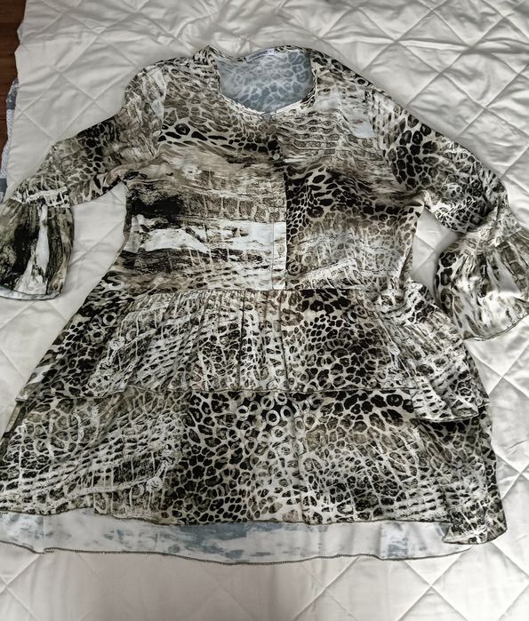 Sukienka na lato, czy jesień ,tunika włoska,made in Italy 42/44