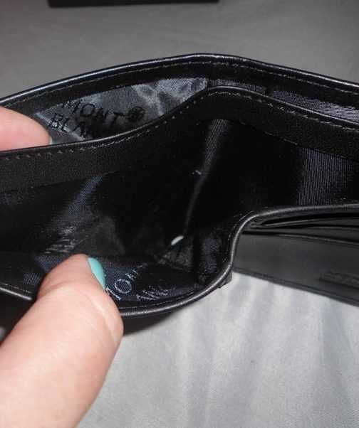 KLIP DO PIENIĄDZE portfel MĘSKI Mont Blanc, skóra 32-009