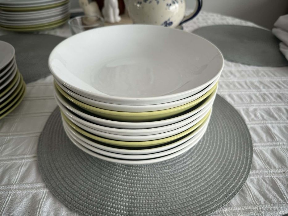 Zestaw obiadowy, talerze  Ikea