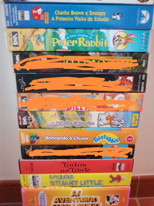 Filmes VHS infantis