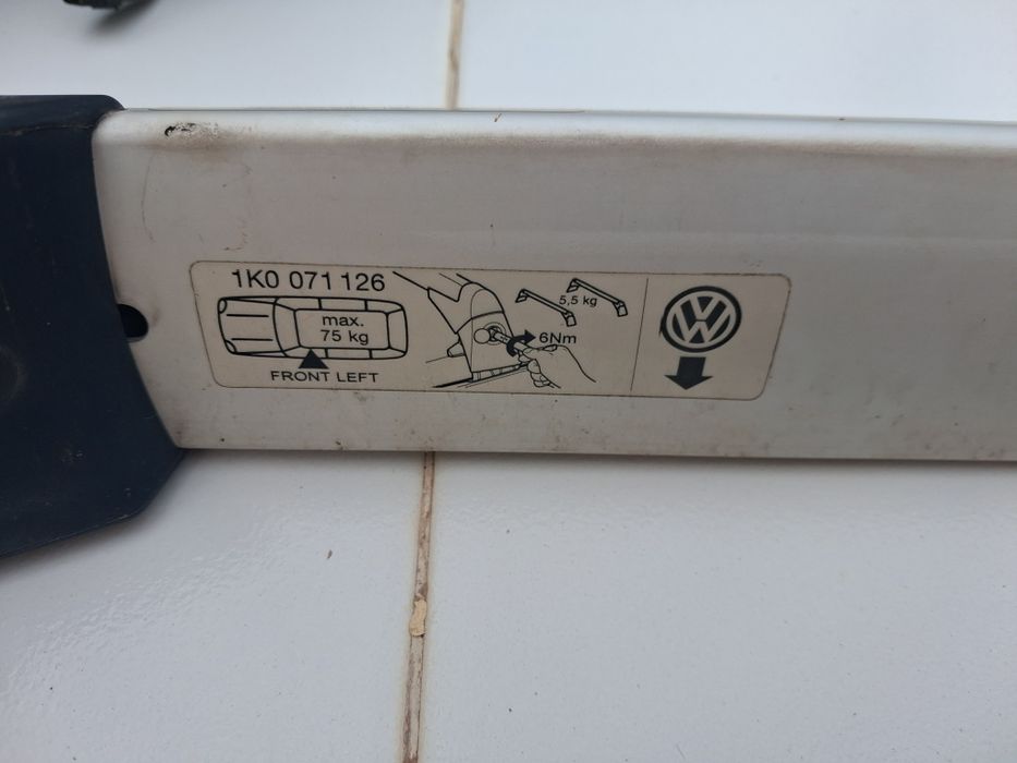 Barras de tejadilho originais Volkswagen