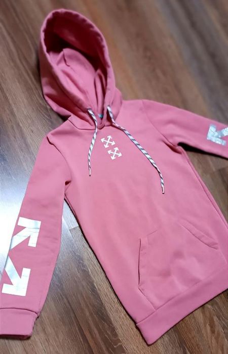 Стильная теплая удлинённая кофта ,пайта,туника на змейке с капюшоном и