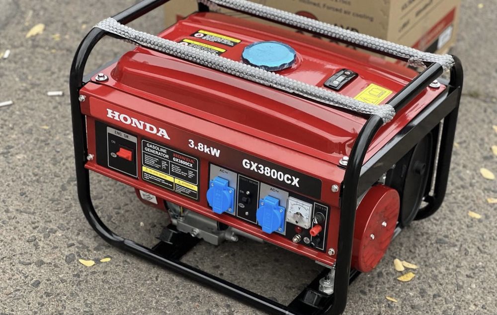 Генератор газ-бензин HONDA GX3800CX, 3.8 кВт