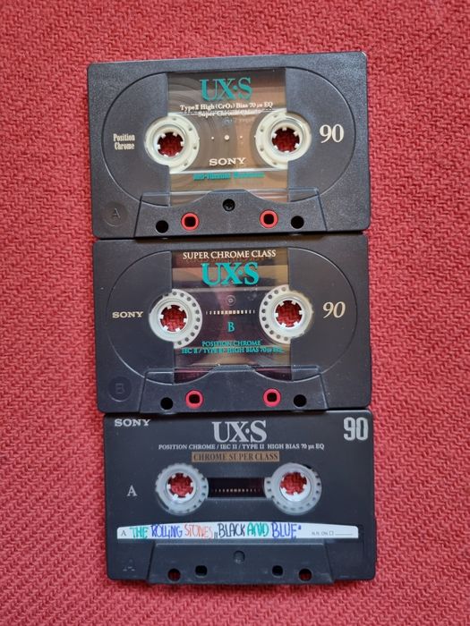 Kasety SONY  warianty uxs