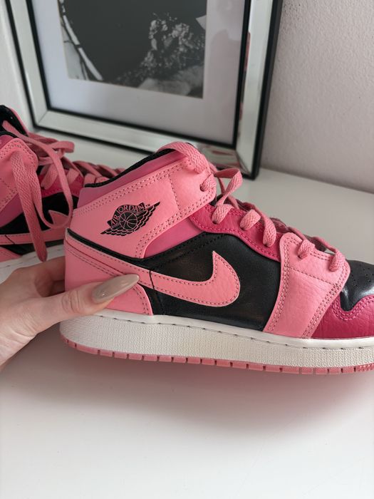 Jordany 1 mid pink