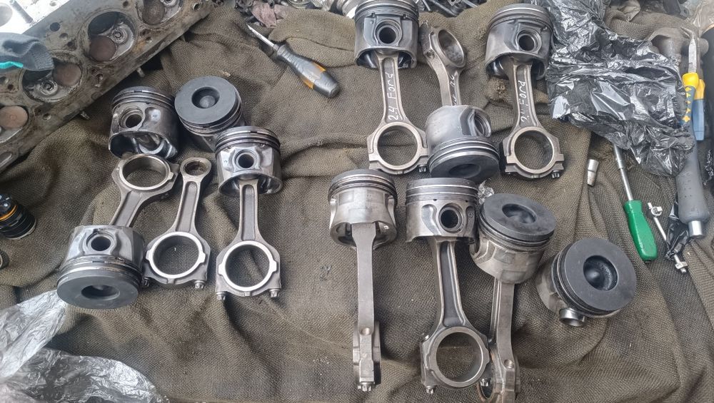 Шатун поршень форд 1.8 2.0 2.4 тдди тдси mondeo tranzit