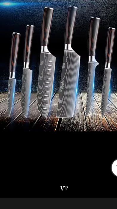 Набор кухонных ножей из нержавеющей стали( 7CR17440c)