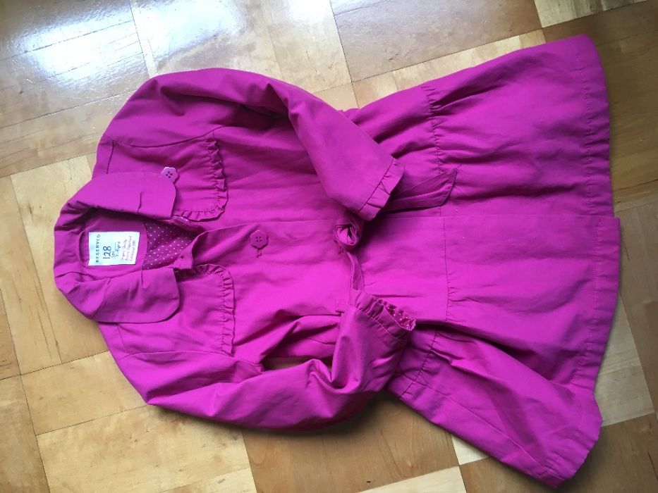 Płaszczyk dziewczęcy Reserved 128, płaszcz, kurtka